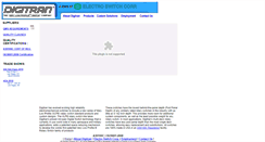 Desktop Screenshot of digitran-switches.com